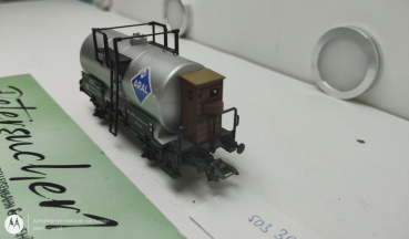 Märklin H0 AC 503 396  Kesselwagen / ARAL / Silber / Bremserhaus / DR