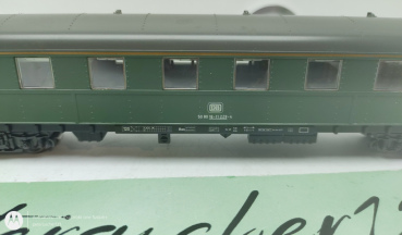 Märklin H0 AC 508018 Personenwagen 1.Kl. / Grün / DB / 4-Achser / Licht