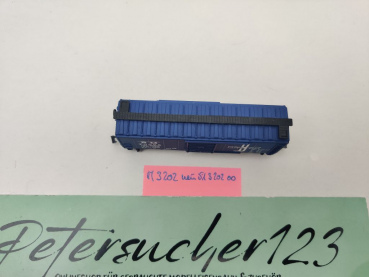 Minitrix N DC 51 3202 00 40' ged. Güterwagen Holzwände "BM" / B&M