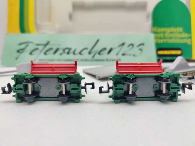 Minitrix N DC 51 3260 00 Kipploren-Set inkl. Entladevorrichtung / OVP
