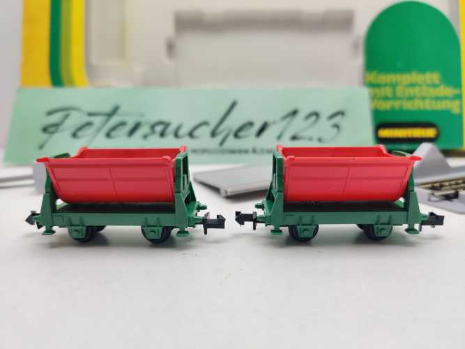 Minitrix N DC 51 3260 00 Kipploren-Set inkl. Entladevorrichtung / OVP