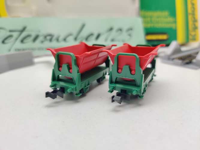 Minitrix N DC 51 3260 00 Kipploren-Set inkl. Entladevorrichtung / OVP