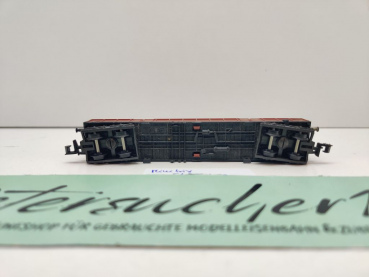 Minitrix N DC 51 3521 00 Hochbordwagen Ladung Fässer / OO48 / DB