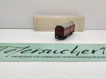 Minitrix N DC 51-3530-00 Schiebewandwagen / Tis858 / DB / OVP