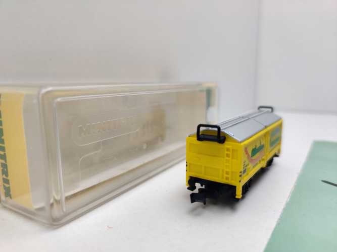 Minitrix N DC 51 3530 83 Schiebewandwagen "Spielwarenmesse'83 Tis858 / DB / OVP