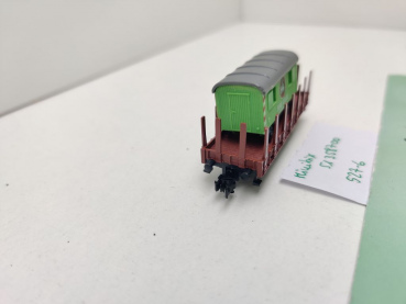 Minitrix N DC 51358700 Rungenwagen + Bauwagen "Hans Kraus NBG" Klm441 / DB