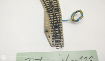 MÄRKLIN H0 1 x Elektrische Bogenweiche links  M-Gleis  5141