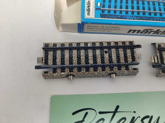 Märklin H0 AC 5145 geraden Kontaktgleis-Satz für das klassische M-Gleissystem / OVP
