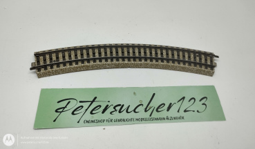 Märklin H0 1 x gebogenes M-Gleis 5200