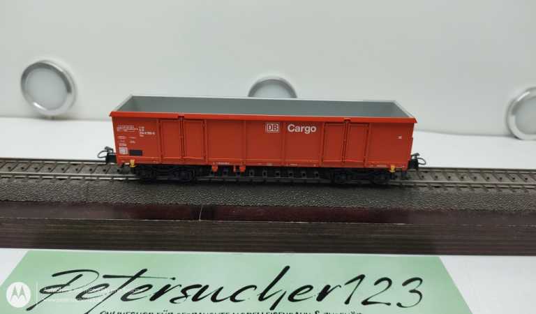 Märklin H0 534 6 568-8 Offener Güterwagen / Cargo / 4-Achser / Rot / DB