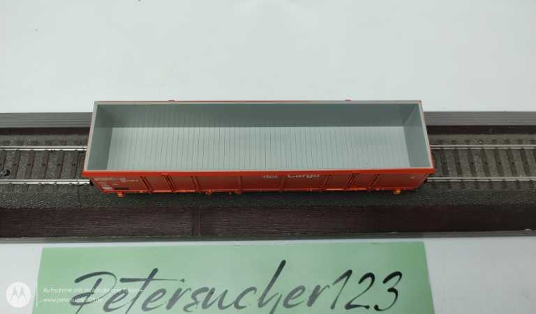Märklin H0 534 6 568-8 Offener Güterwagen / Cargo / 4-Achser / Rot / DB