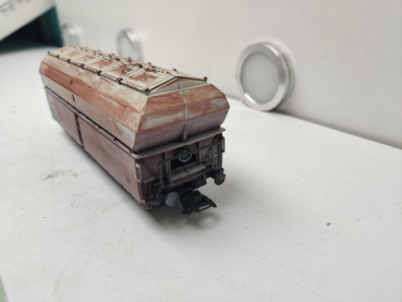 Märklin H0 AC 583 0 0101-7 Großraumgüterwagen / Braun / gealtert / DB