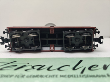 Märklin H0 AC 583 0 0101-7 Großraumgüterwagen / Braun / gealtert / DB