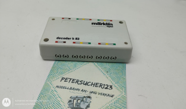 Märklin digital 6083 decoder k 83