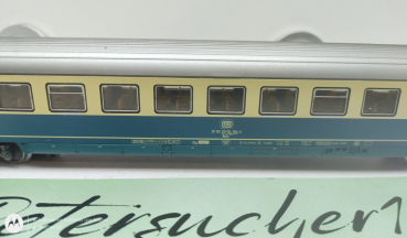 Märklin H0 AC 618020 Personenwagen 2.Kl. / Blau / Beige / DB / 4-Achser