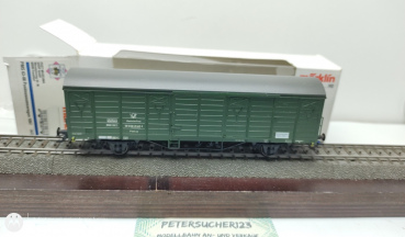 Märklin H0 47362 Gedeckter Güterwagen Postmuseumswagen 1997 DB OVP