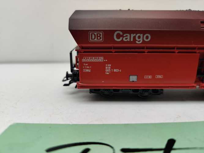 Märklin H0 AC 665 1 803-2  Großraumgüter Wagen / Cargo DB / Rot / NEM