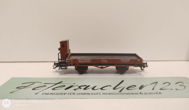 Märklin H0 AC 67901 1x Niederbord m Brmshs aus Set "Gleisbauzug" / NEM / DRG