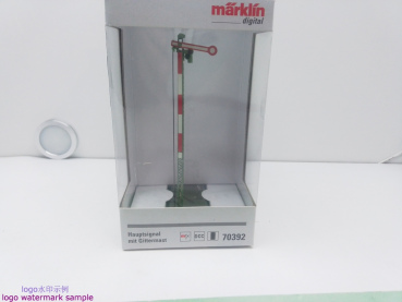 Märklin H0 AC 70392 Hauptsignal/Formsignal mit Gittermast/ Mfx / DCC