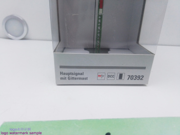 Märklin H0 AC 70392 Hauptsignal/Formsignal mit Gittermast/ Mfx / DCC