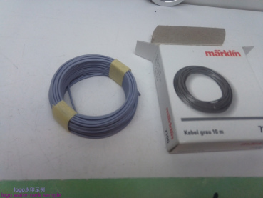 Märklin 7100 Kabel Grau / 10 Meter / Schaltlitze 0,14mm² / OVP