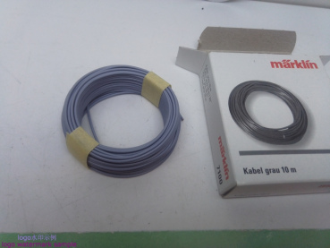 Märklin 7100 Kabel Grau / 10 Meter / Schaltlitze 0,14mm² / OVP