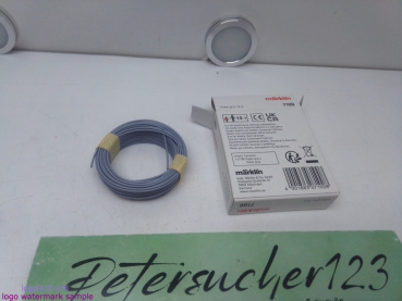 Märklin 7100 Kabel Grau / 10 Meter / Schaltlitze 0,14mm² / OVP