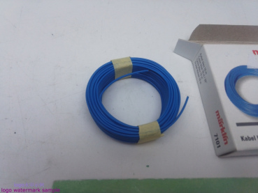 Märklin  7101 Kabel Blau 10 Meter / OVP