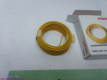 Märklin  7103 Kabel Gelb 10 Meter / OVP
