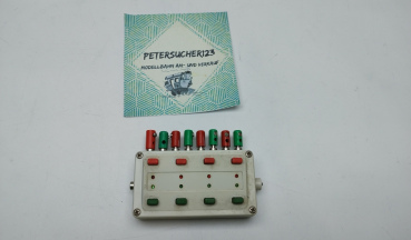 Märklin H0 7271 Stellpult + Rückmeldung  + Stecker Weiß