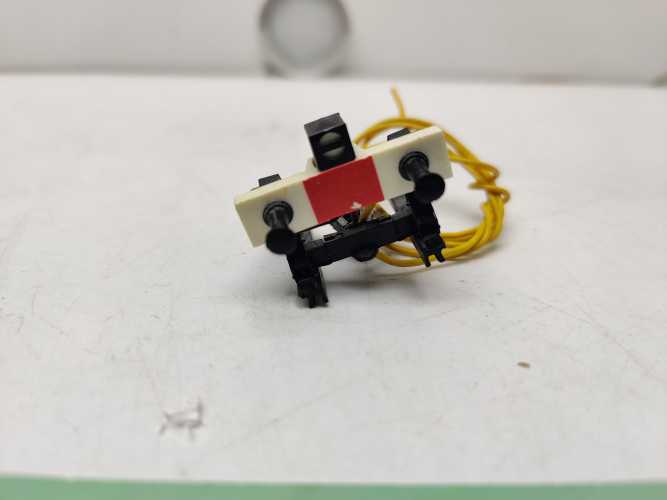 Märklin H0 AC 7393  K-Gleis 1 x Prellbock / 38 mm / Licht