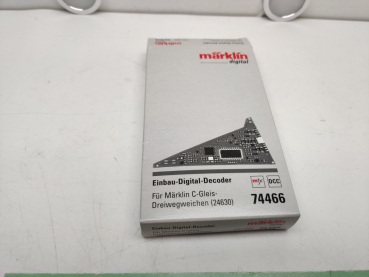 Märklin H0 74466 Mfx  Einbau - Decoder  C-Gleis / Für 24630 Drei Wege Weichen / OVP