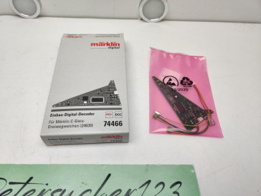 Märklin H0 74466 Mfx  Einbau - Decoder  C-Gleis / Für 24630 Drei Wege Weichen / OVP