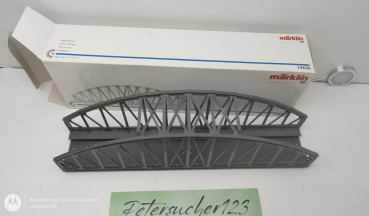 Märklin H0 1 x Gitterbrücke gerade 360mm C-Gleis  74636 / OVP