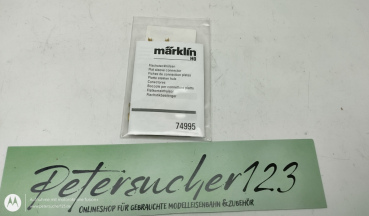 Märklin H0 1 x 74995 Flachsteckhülsen in OVP 20 Stück