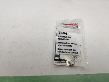 MÄRKLIN H0 1 x 7504 Anschluss für Mittelleiter / OVP