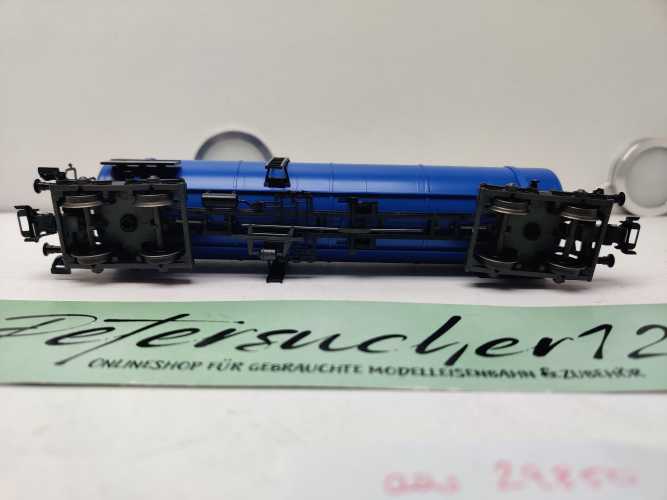 Märklin H0 AC 785 7 147-7 / 4-Achser Kesselwagen /  Blau / NEM / SBB