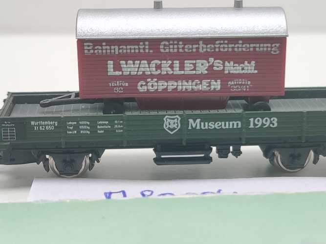 Märklin Z DC 80004 Museumswagen-Set 1993 "Wackler" Xl / K.W.St.E.
