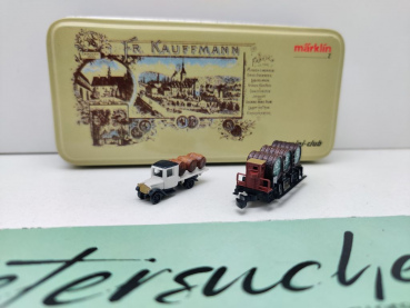 Märklin Z DC 80010 Faßwagen "Fr. Kauffmann" / Museumswg 1999 / K.W.St.E. / OVP