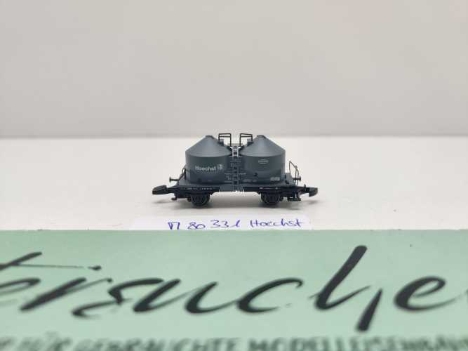 Märklin Z DC 80331 Silowagen Hoechst "Insider JW'21" Uc / DB