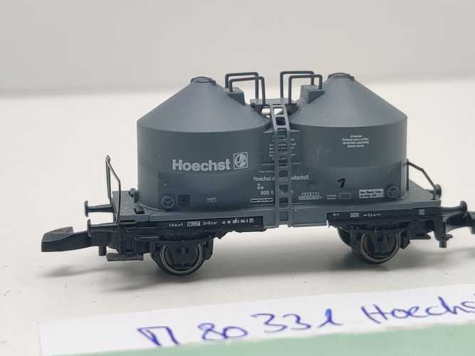 Märklin Z DC 80331 Silowagen Hoechst "Insider JW'21" Uc / DB