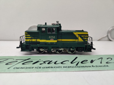 Märklin H0 AC 8058  Diesellok / FSR / Grün / Bastler / Defekt / Analog