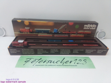 Märklin Z DC 8103 Märklin Gleisbauzug mit BR 260 / DB / OVP