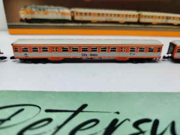 MÄRKLIN Z DC 8107 / vierteiliges Nahverkehrs-Zugset „City-Bahn“ der Deutschen Bundesbahn / DB / Digital / OVP