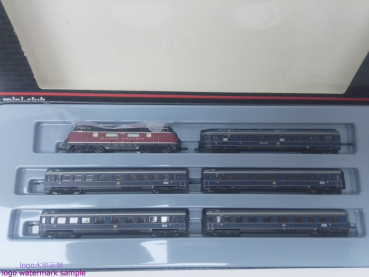 MÄRKLIN Z DC 81176 / legendären F-Zug „Blauer Enzian“ / DB / im Betriebszustand um 1958 / Digital / OVP