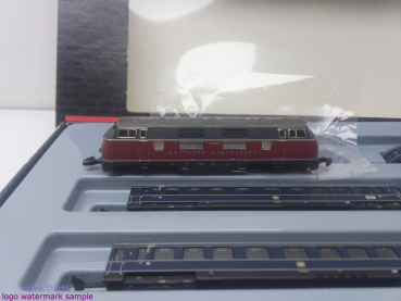 MÄRKLIN Z DC 81176 / legendären F-Zug „Blauer Enzian“ / DB / im Betriebszustand um 1958 / Digital / OVP