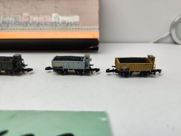 Märklin Z DC 8138 Zugset Länderbahn-Kohlenzug / Grube Anna / E.B.V. / OVP