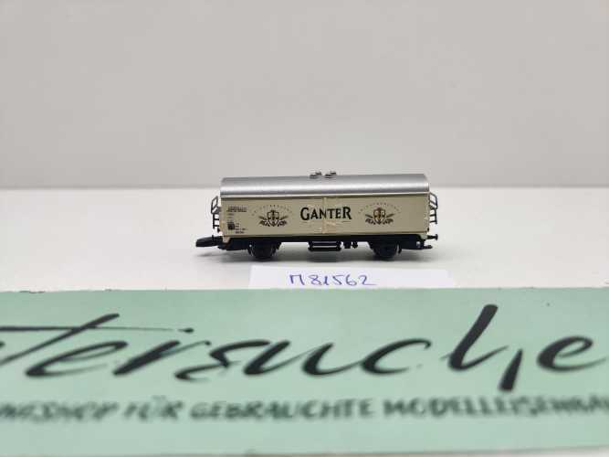 Märklin Z DC 81562 Kühlwagen "Ganter" Ichqrs377 aus Set / Privat - DB