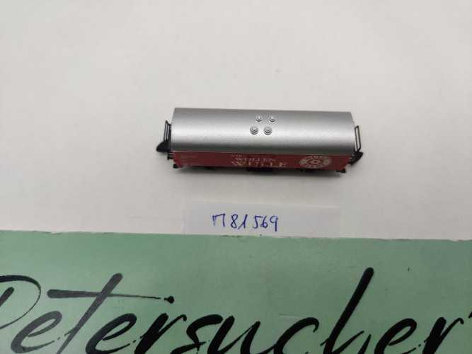 Märklin Z DC 81569 Kühlwagen "Wulle" Ichqrs377 aus Set / Privat - DB