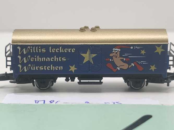 Märklin Z DC 81841 Kühlwagen "Weihnachts Würstchen" aus Set Ichqrs377 / [P]